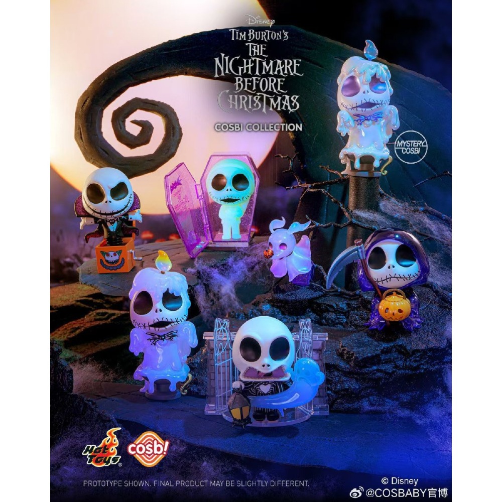 HOTTOYS 聖誕夜驚魂 第三彈 端盒 📦 6入不重複 最新款 萬聖節禮物 骷髏傑克 木乃伊 | 米娜生活-細節圖3