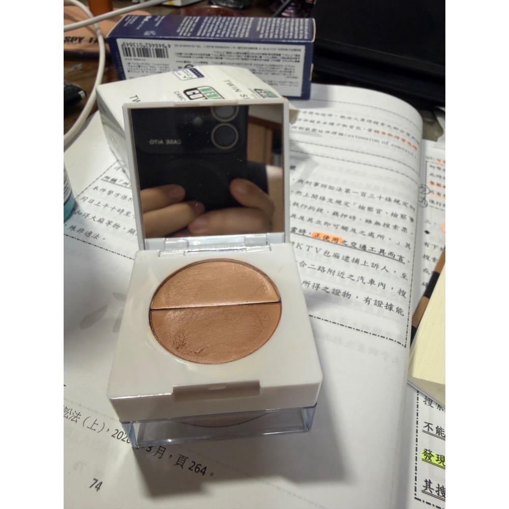 全帶1750 KRYOLAN 定妝噴霧+好蓋遮瑕組 雙色遮瑕+蜜粉 歌劇魅影 遮瑕小魔方 定妝之王-細節圖3