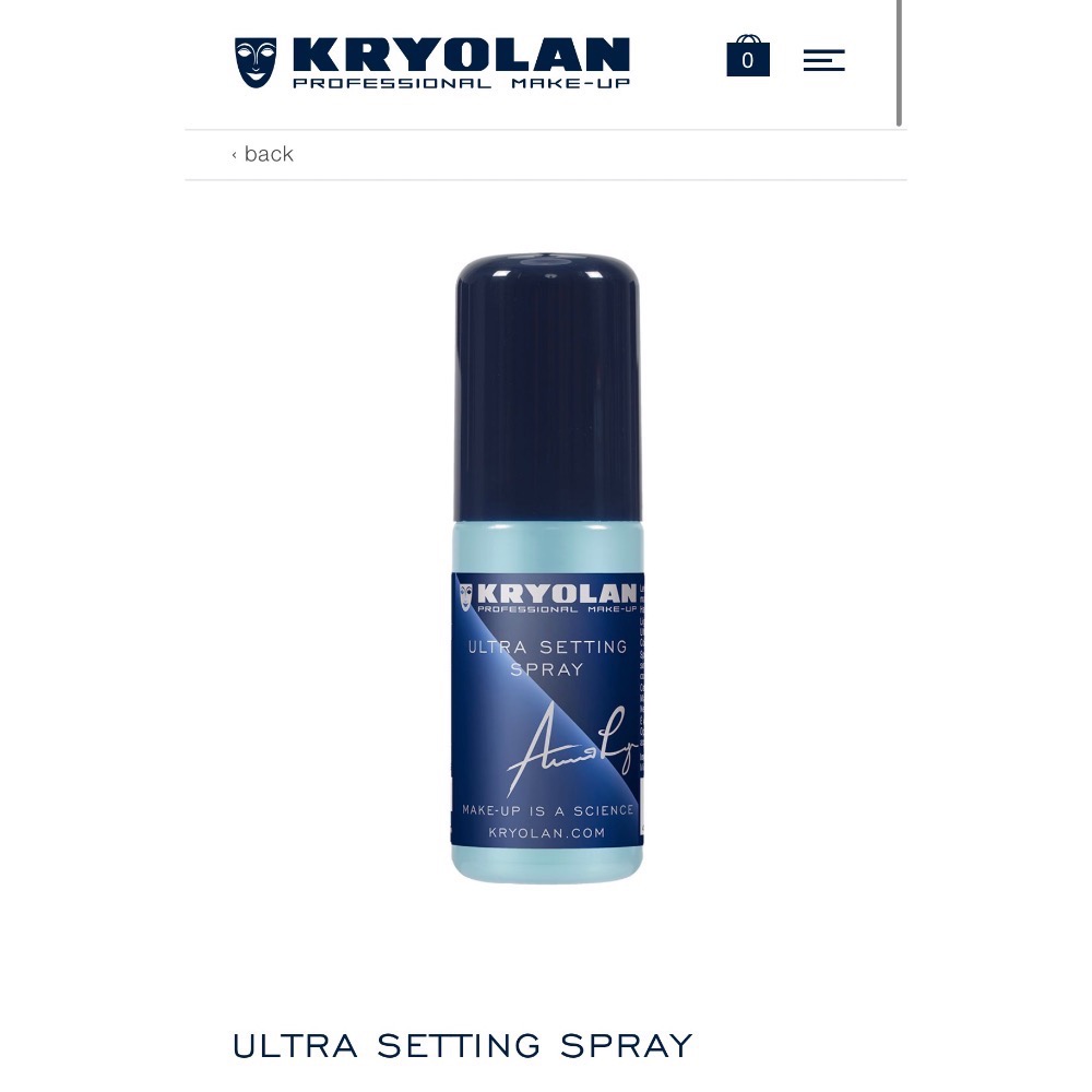 全帶1750 KRYOLAN 定妝噴霧+好蓋遮瑕組 雙色遮瑕+蜜粉 歌劇魅影 遮瑕小魔方 定妝之王-細節圖7