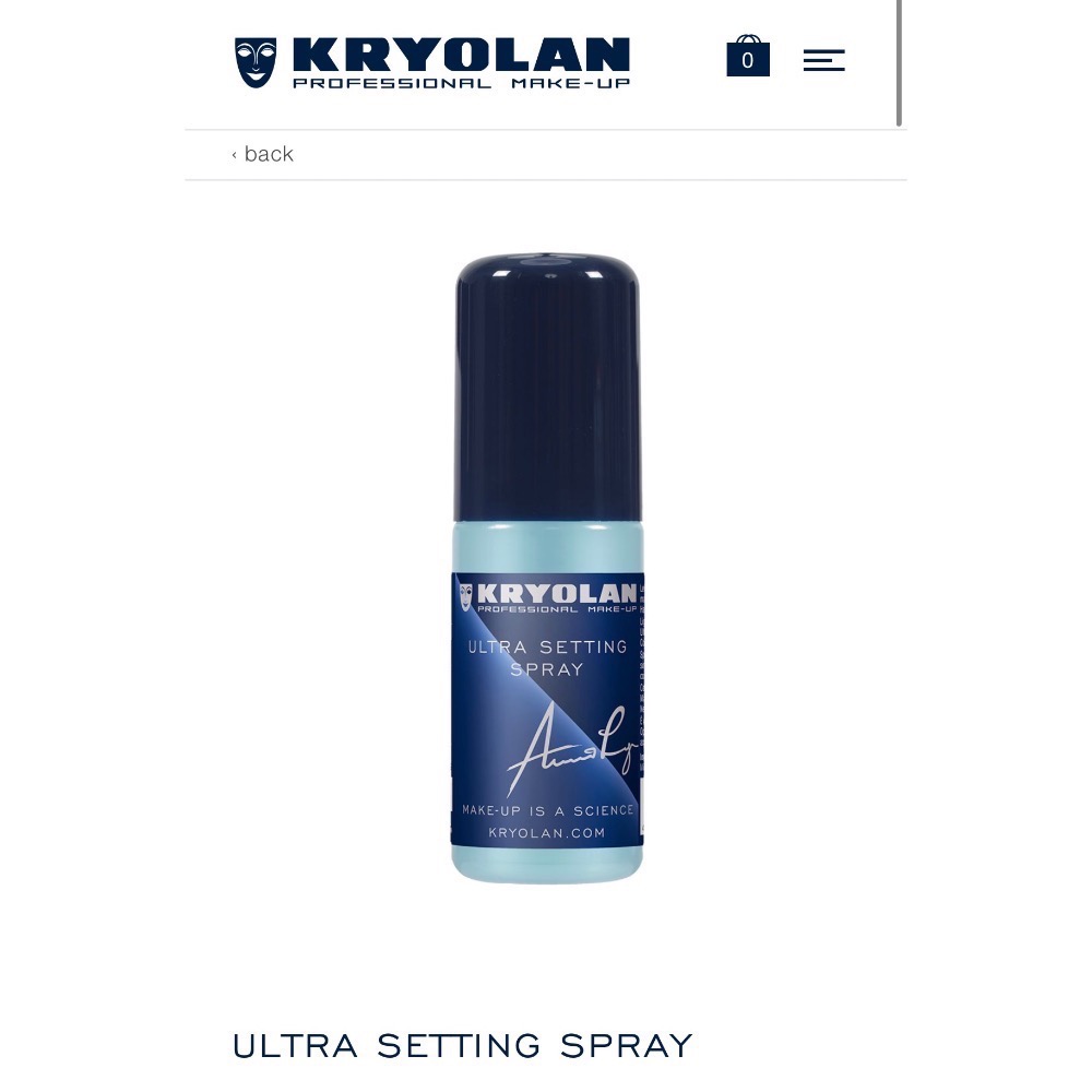 全帶1750 KRYOLAN 定妝噴霧+好蓋遮瑕組 雙色遮瑕+蜜粉 歌劇魅影 遮瑕小魔方 定妝之王-細節圖7