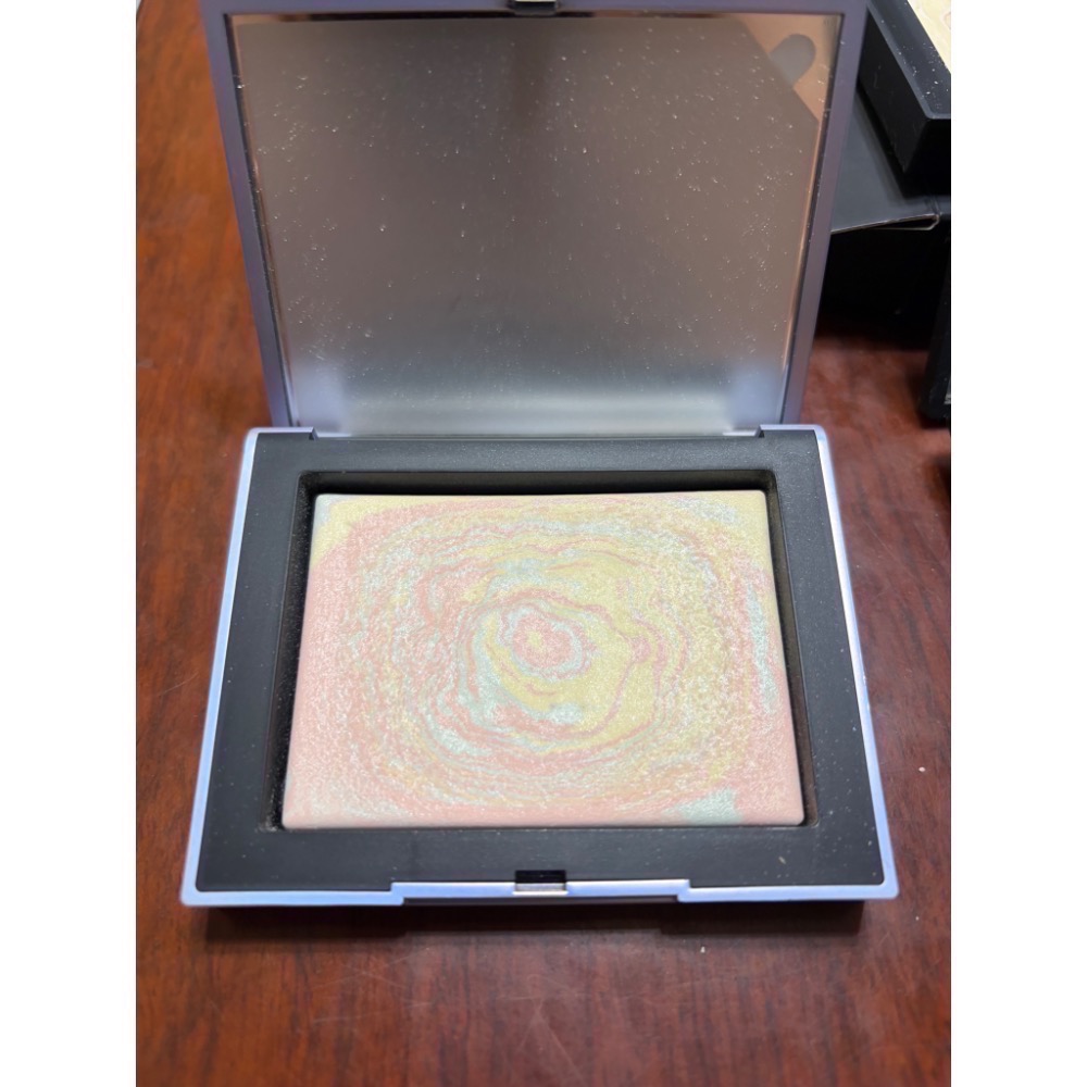 出清 全新/二手 NARS 裸光幻彩蜜粉餅 月光/粉嫩/星雲紫/星光/星塵/迷你3g-規格圖3