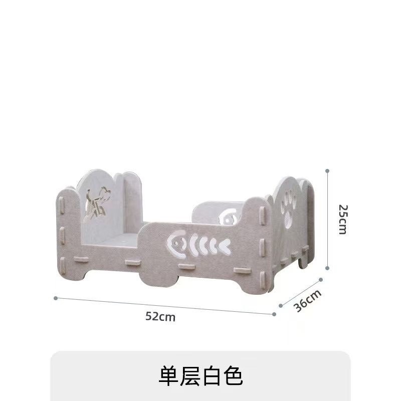 雙層貓抓板貓窩毛氈耐抓耐髒撕不爛玩具四季通用貓窩-規格圖11