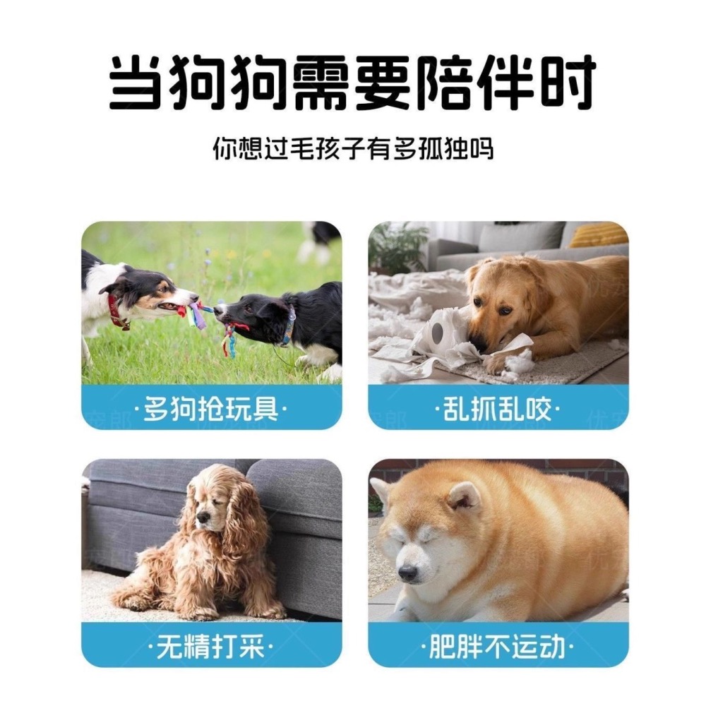狗狗玩具發聲耐咬消耗精力怪叫拖把中小型犬磨牙潔牙解悶貓狗玩具-細節圖7