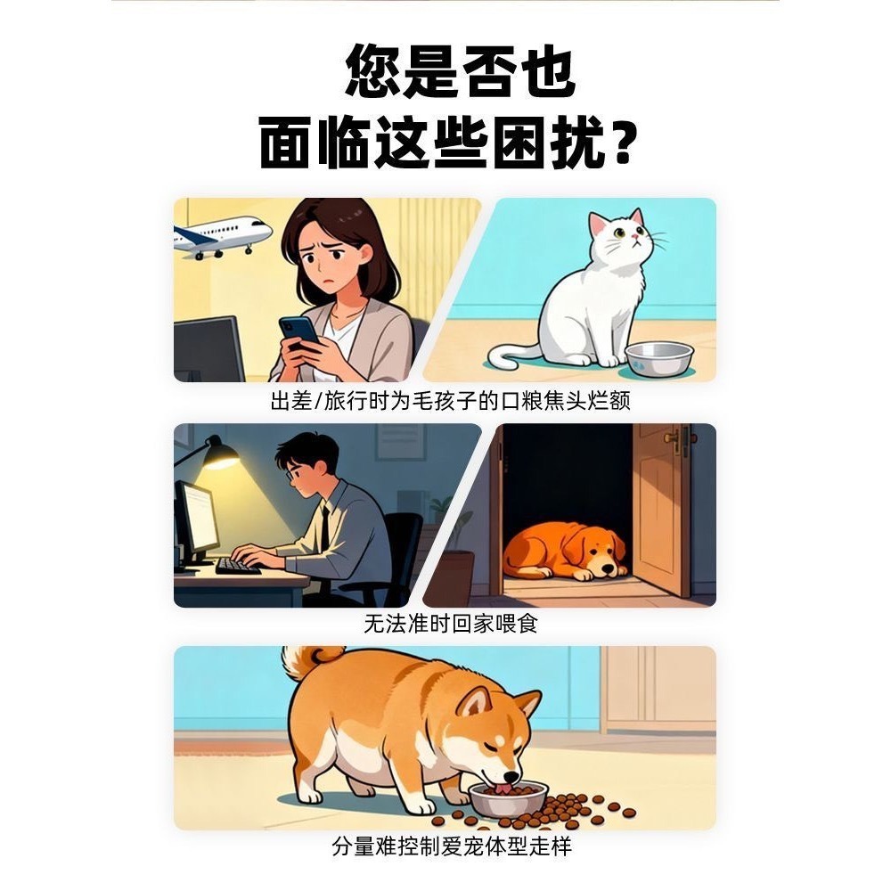 悟棟寵物自動餵食器貓狗定時定量投食 wifi貓咪智慧遠端控制餵食機-細節圖10