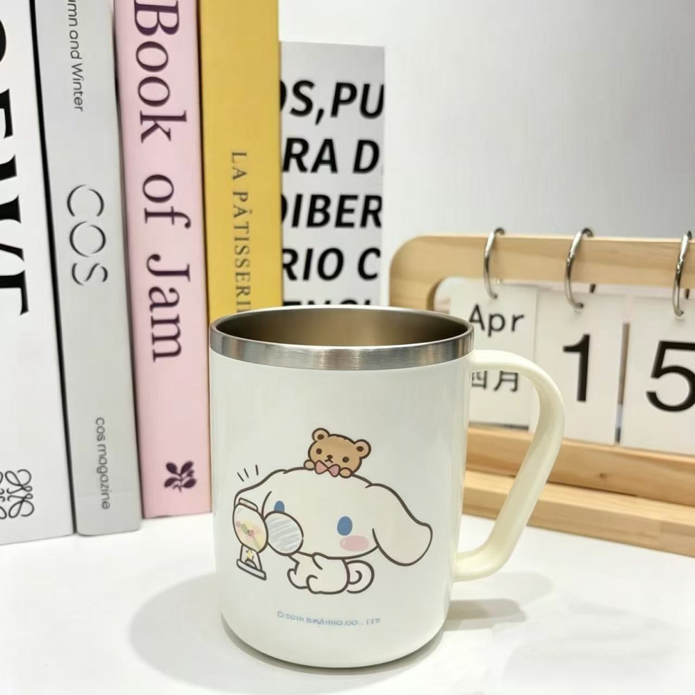 三麗鷗系列可愛卡通馬克杯水杯不銹鋼-細節圖5
