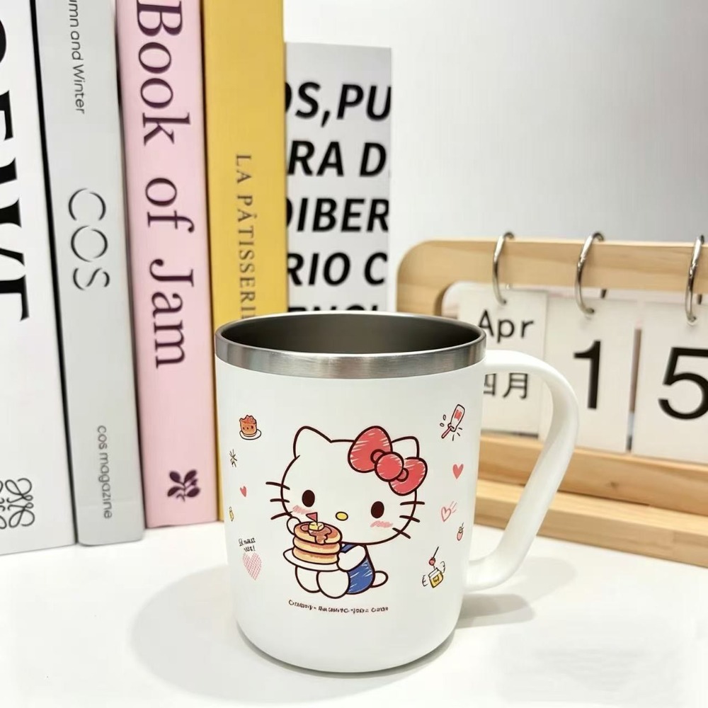 三麗鷗系列可愛卡通馬克杯水杯不銹鋼-規格圖11