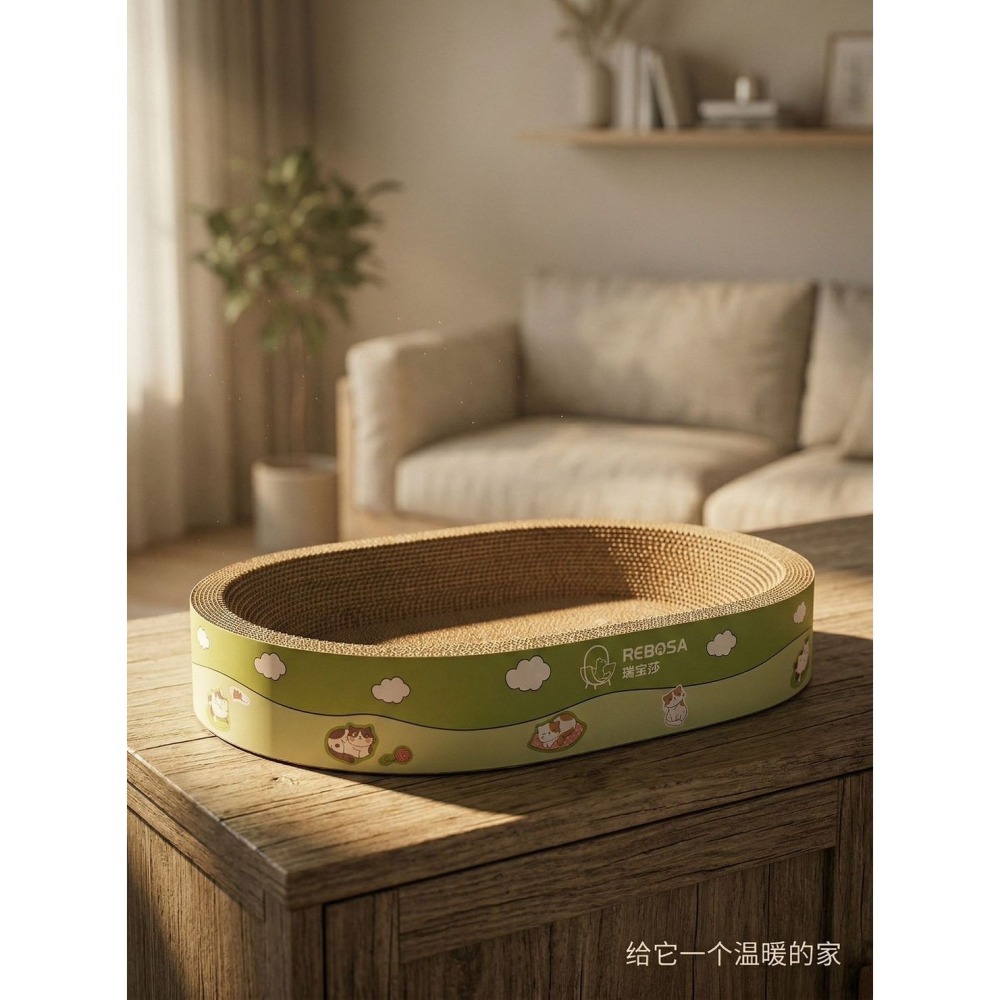 超大貓窩貓抓板一體不掉屑耐磨四季通用玩具磨爪用品-細節圖11