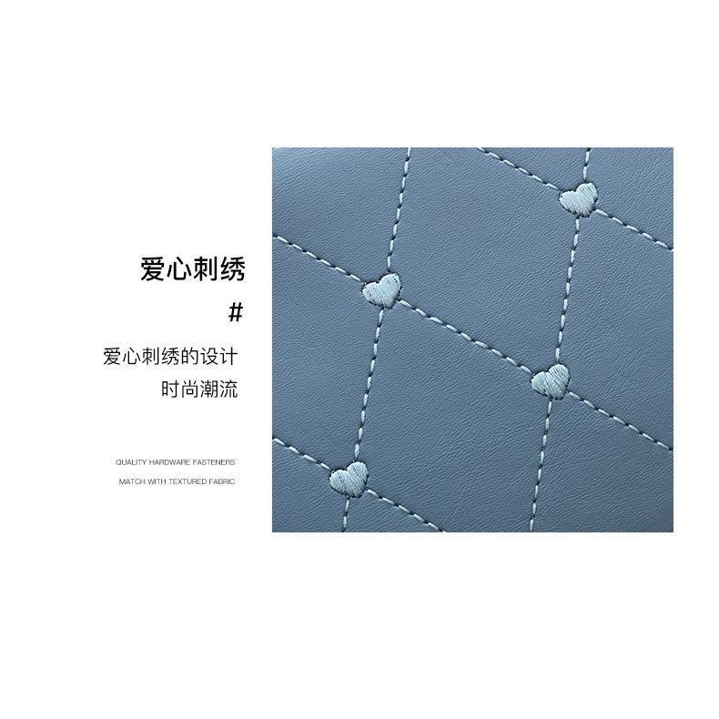 韓版時尚真皮質感小包女新肩斜背包鏈條送禮自用兩相宜-細節圖11