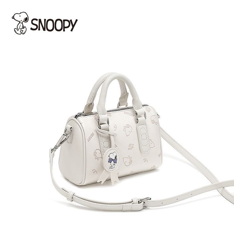 Snoopy史努比2026新款手提斜挎高級波士頓枕頭包包斜背包-細節圖4