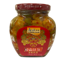涪陵烏江榨菜 瓶裝系列-台灣總代理-紅油(麻辣)、開味、黃花、微辣榨菜 貢菜 榨菜絲  配菜 即食 美食 防災食品-規格圖8