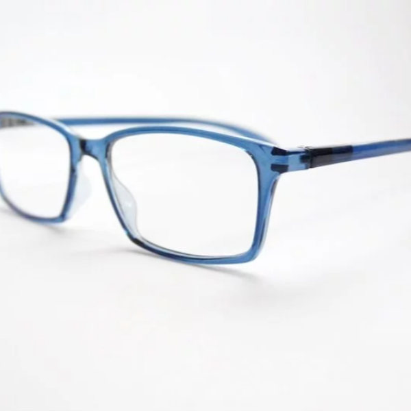 台灣製 老花眼镜 |半透藍色 彈簧腳老花眼镜 |衛部醫器製壹字第004841號 |台灣發貨-細節圖3