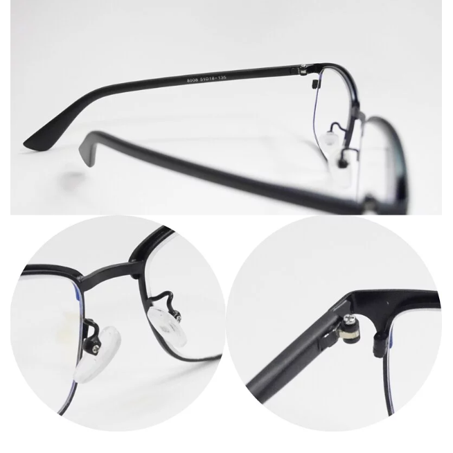 台灣製 老花眼镜 |消光銀色 金屬濾藍光老花眼镜 |濾藍光鍍膜老花眼镜 |衛部醫器製壹字第004841號 |台灣發貨-細節圖4