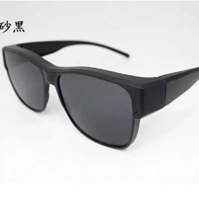 套鏡太陽眼鏡 |水銀時尚偏光 大框墨鏡 |抗UV400+鏡布+鏡袋 |標檢局檢驗合格D64628 |台灣出貨-細節圖2