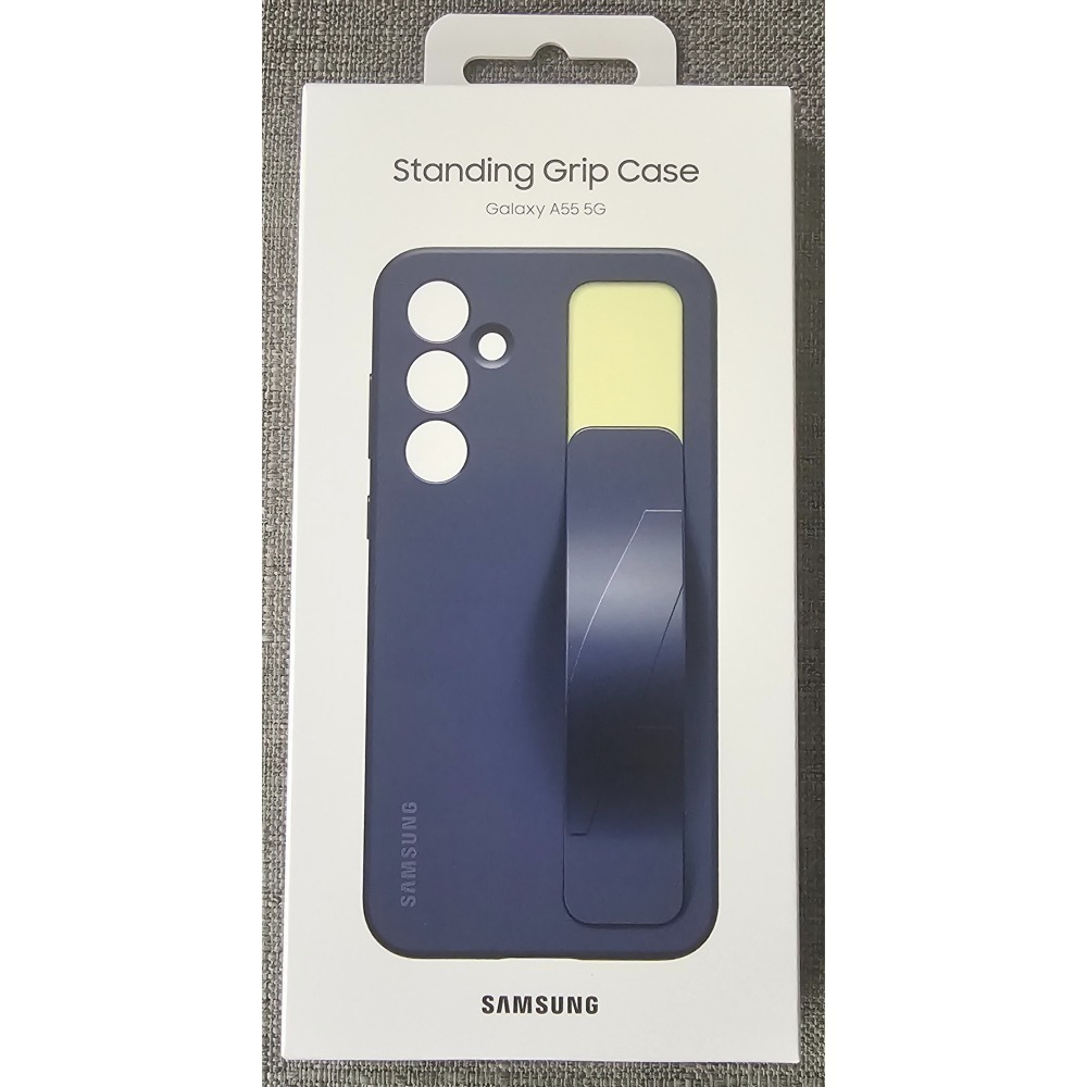 SAMSUNG 原廠 Galaxy A55 立架式矽膠保護殼(附指環帶)【盒裝】EF-GA556-細節圖5