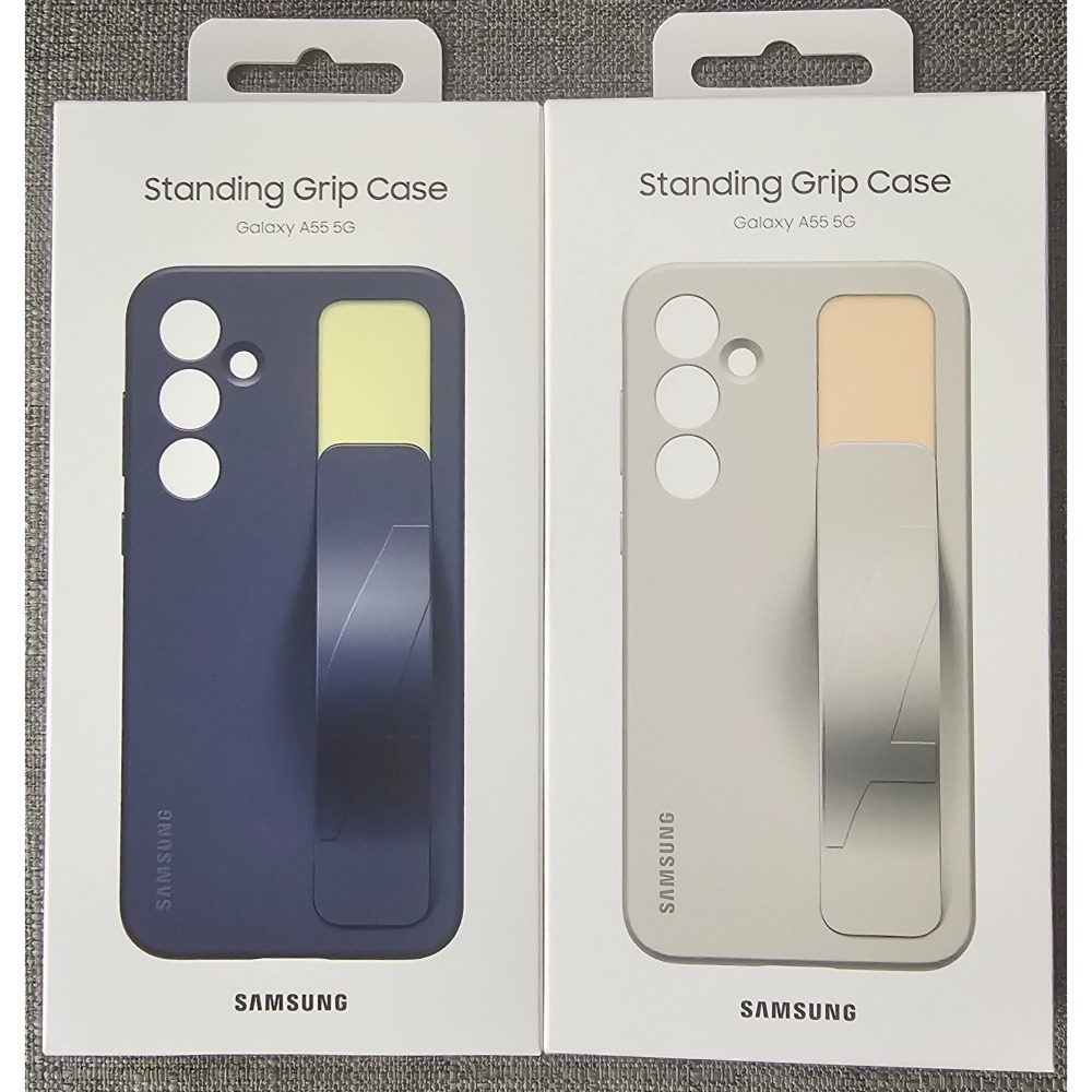 SAMSUNG 原廠 Galaxy A55 立架式矽膠保護殼(附指環帶)【盒裝】EF-GA556-細節圖4