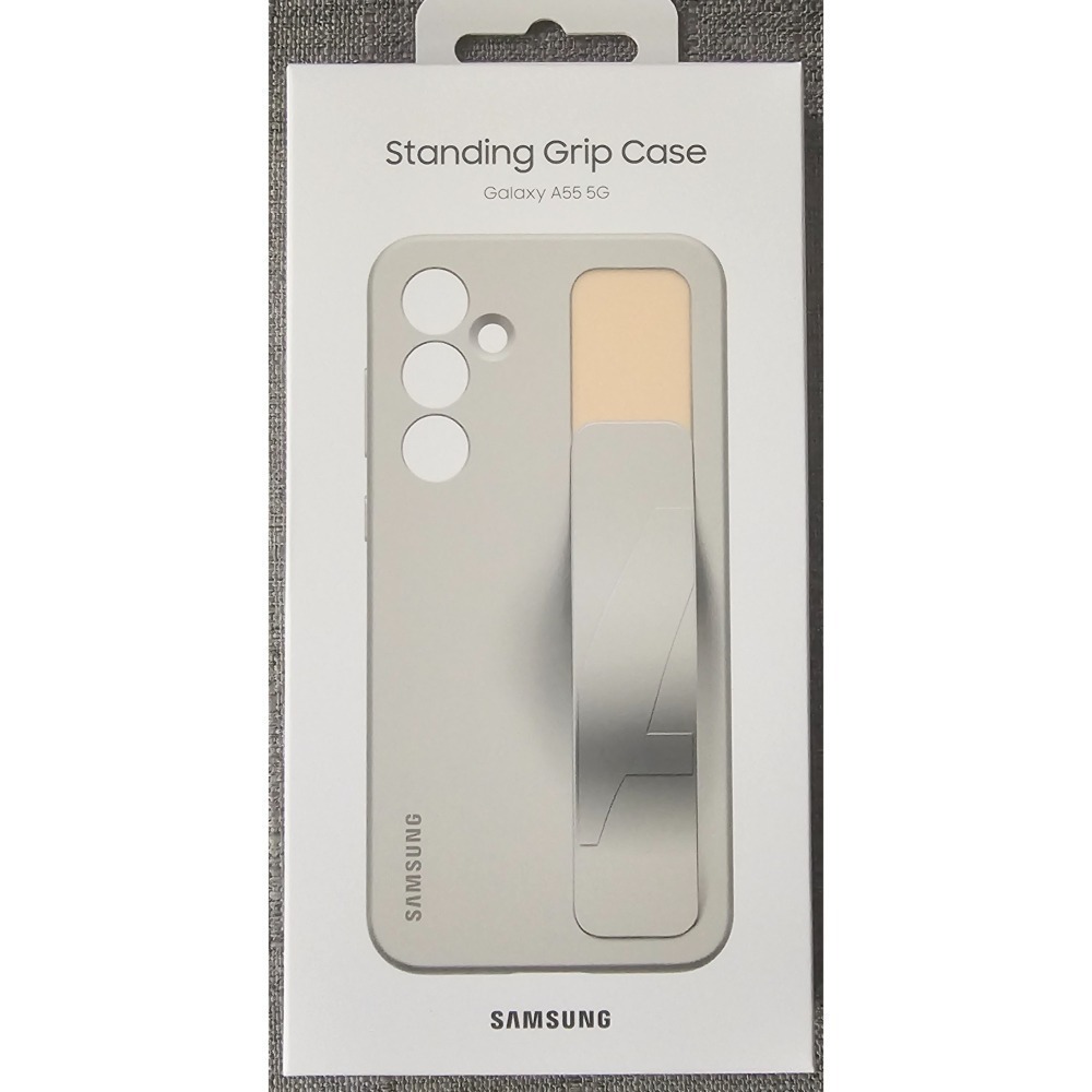 SAMSUNG 原廠 Galaxy A55 立架式矽膠保護殼(附指環帶)【盒裝】EF-GA556-細節圖3