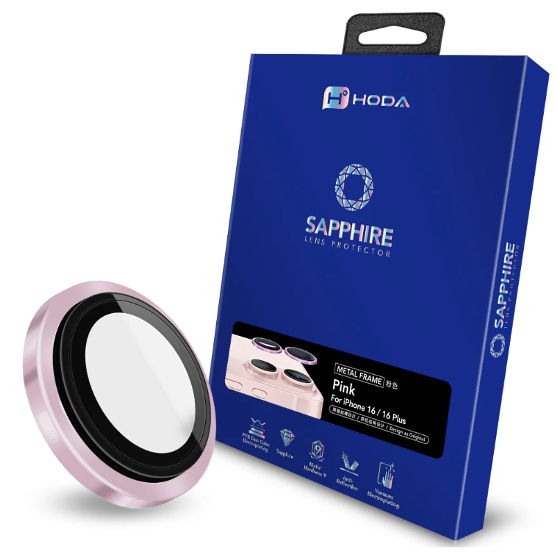 (免運)藍寶石鏡頭貼hoda 藍寶石鏡頭貼 iPhone 16 15 14 13 12pro Max 系列金屬框-規格圖4