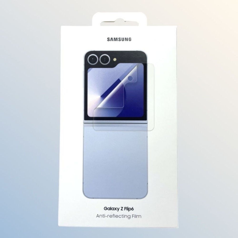 三星Samsung  Galaxy Z Flip6 抗反光螢幕保護貼 (盒裝公司貨UF741)-細節圖2