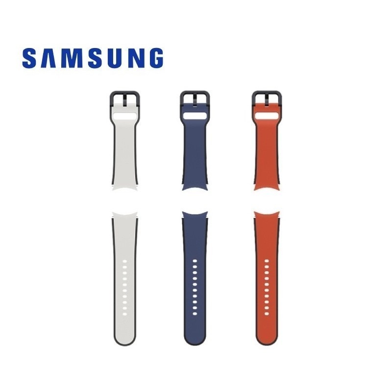 三星原廠盒裝公司貨Galaxy Watch5 雙色運動錶帶(WATCH 4.6.7系列可共用)-細節圖3