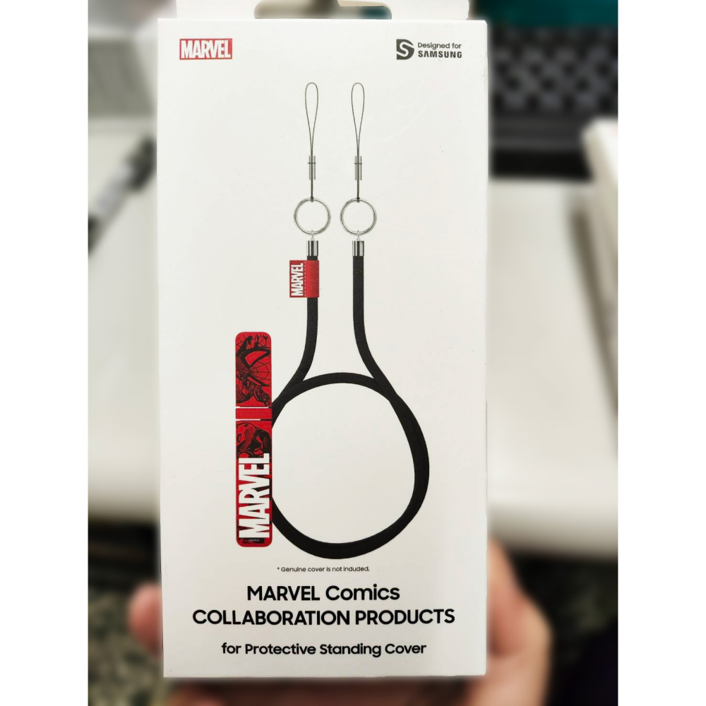 原廠公司貨 SAMSUNG Galaxy S22 SMAPP Marvel Spiderman 聯名支架-細節圖2
