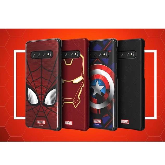 【原廠盒裝公司貨】三星 Samsung Galaxy S10 原廠漫威智能背蓋 MARVEL(鋼鐵人)-細節圖3