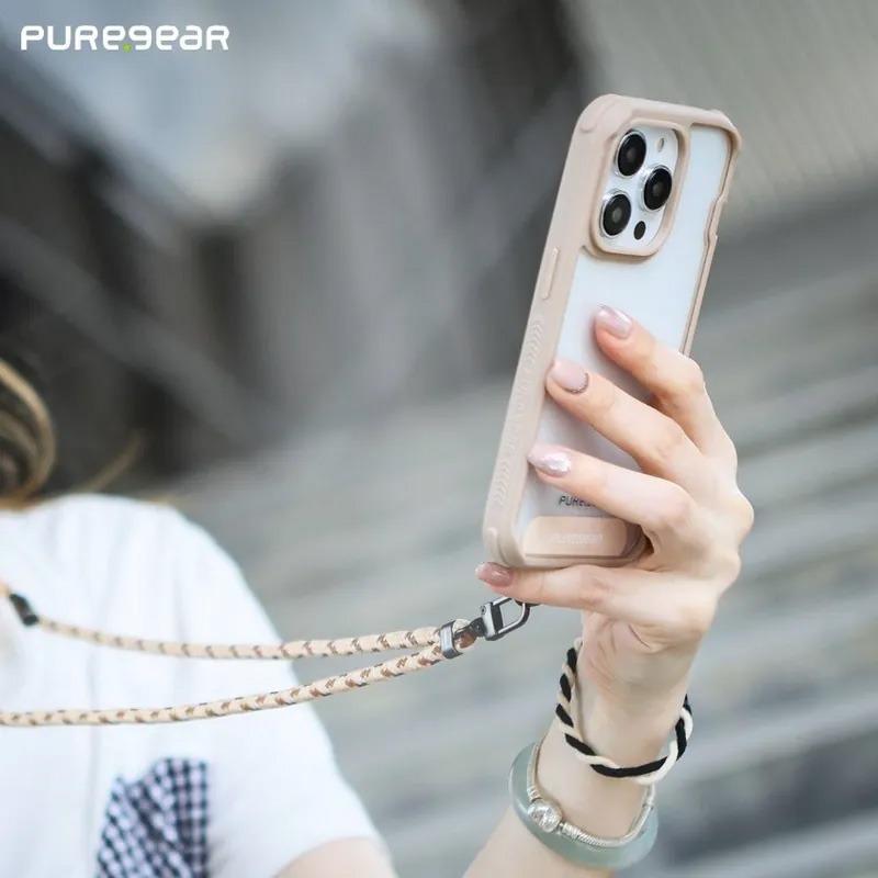 普格爾手機掛繩 通用iPhone各式手機殼 掛繩 手機背帶 編織尼龍掛繩 夾片式 通用各式品牌手機殼-細節圖2