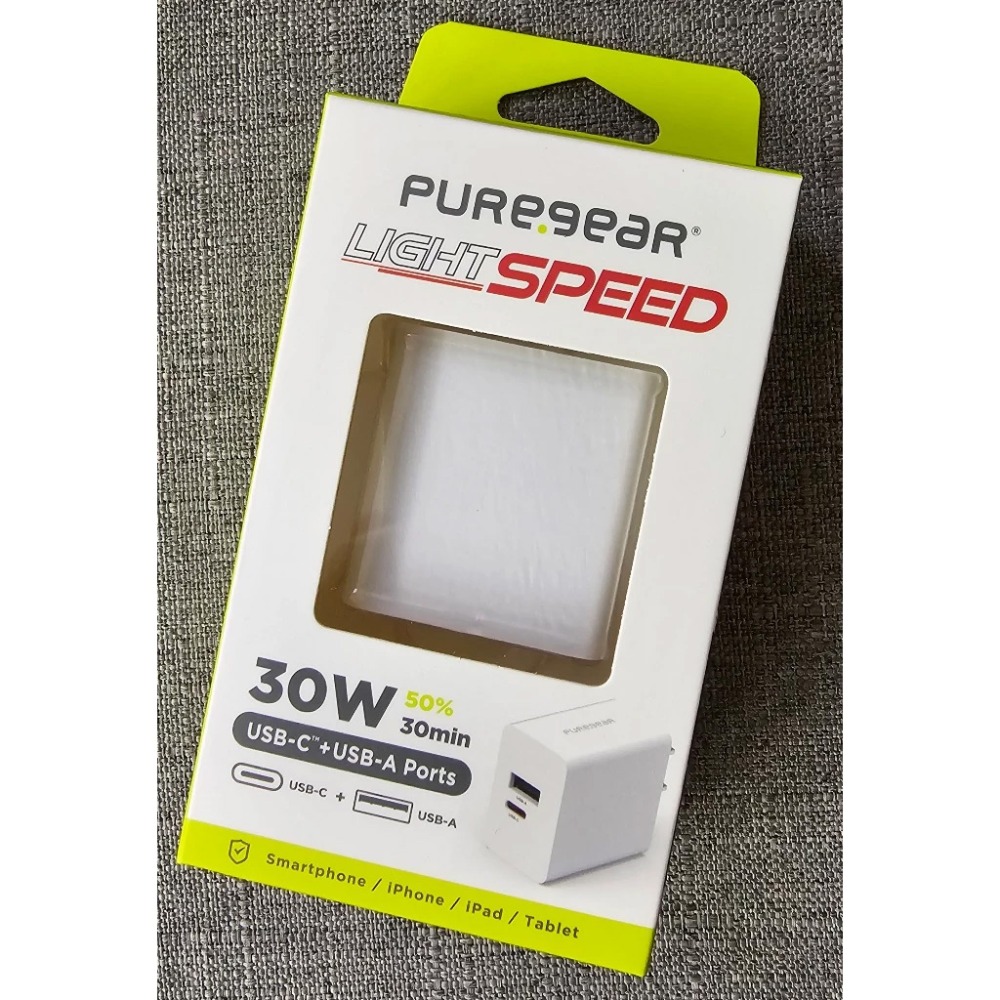 普格爾 傳輸線 編織金屬 充電線 30W充電器 旅充頭【全新公司貨】-規格圖1