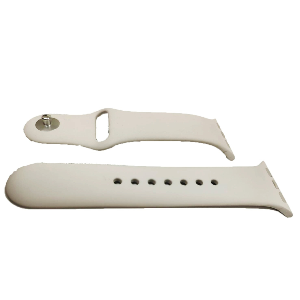 【福利品9成新】Apple Watch SE 41mm   原廠運動型錶帶(S/M) 星光色-細節圖3