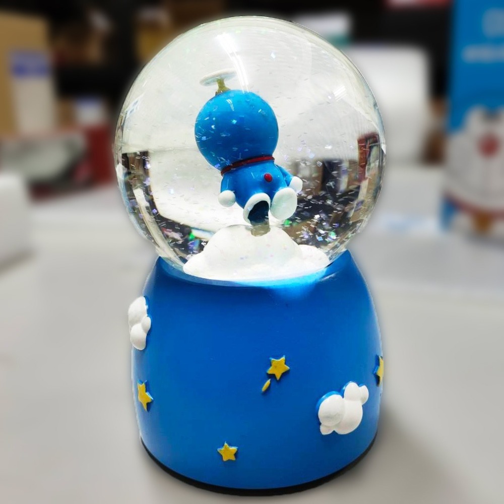 【全新現貨】全聯 哆啦A夢 夢想水晶球 水晶球 氣氛燈  生日禮物 母親節禮物-細節圖4