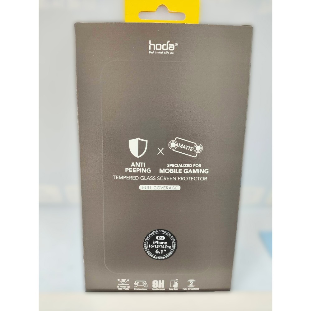 HODA iPhone 15 15 plus 15 Pro 15 ProMax 亮面 磨砂霧面 藍光 霧面防窺 保護貼-規格圖3