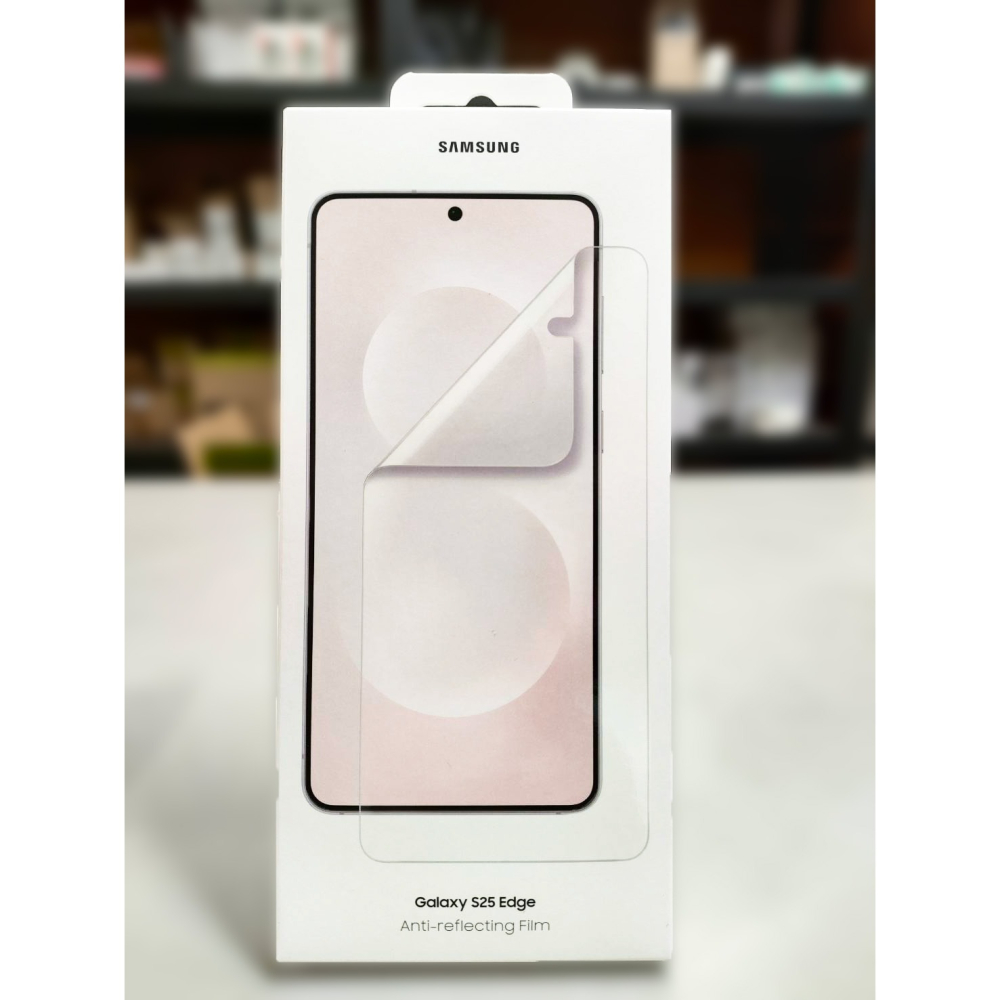 【原廠盒裝公司貨】SAMSUNG Galaxy S25 Edge 抗反光螢幕保護貼 保貼-細節圖3