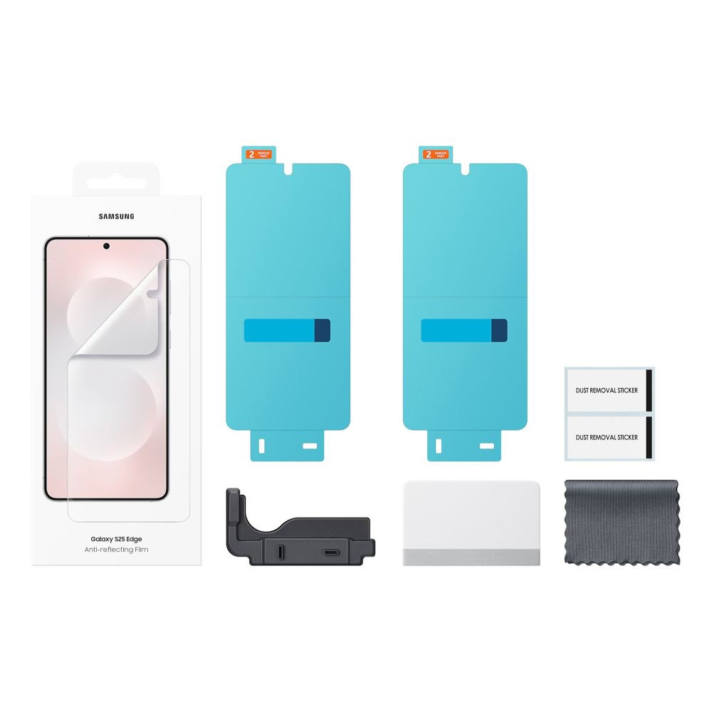 【原廠盒裝公司貨】SAMSUNG Galaxy S25 Edge 抗反光螢幕保護貼 保貼-細節圖4