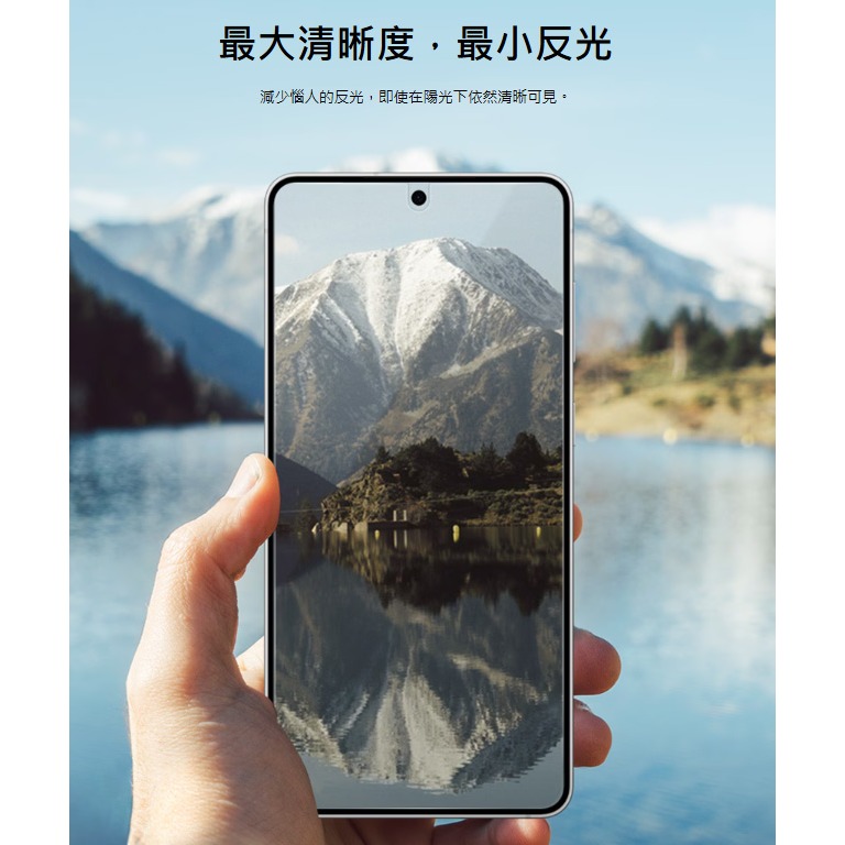【原廠盒裝公司貨】SAMSUNG Galaxy S25 Edge 抗反光螢幕保護貼 保貼-細節圖5
