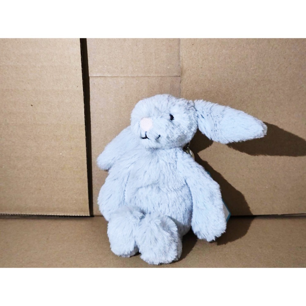 【全新正品現貨】Jellycat 吊飾 雲灰銀兔 / 拿鐵灰兔 / 足球 / 咖啡豆 / 史瑪吉小熊 / 史瑪吉兔兔-規格圖3