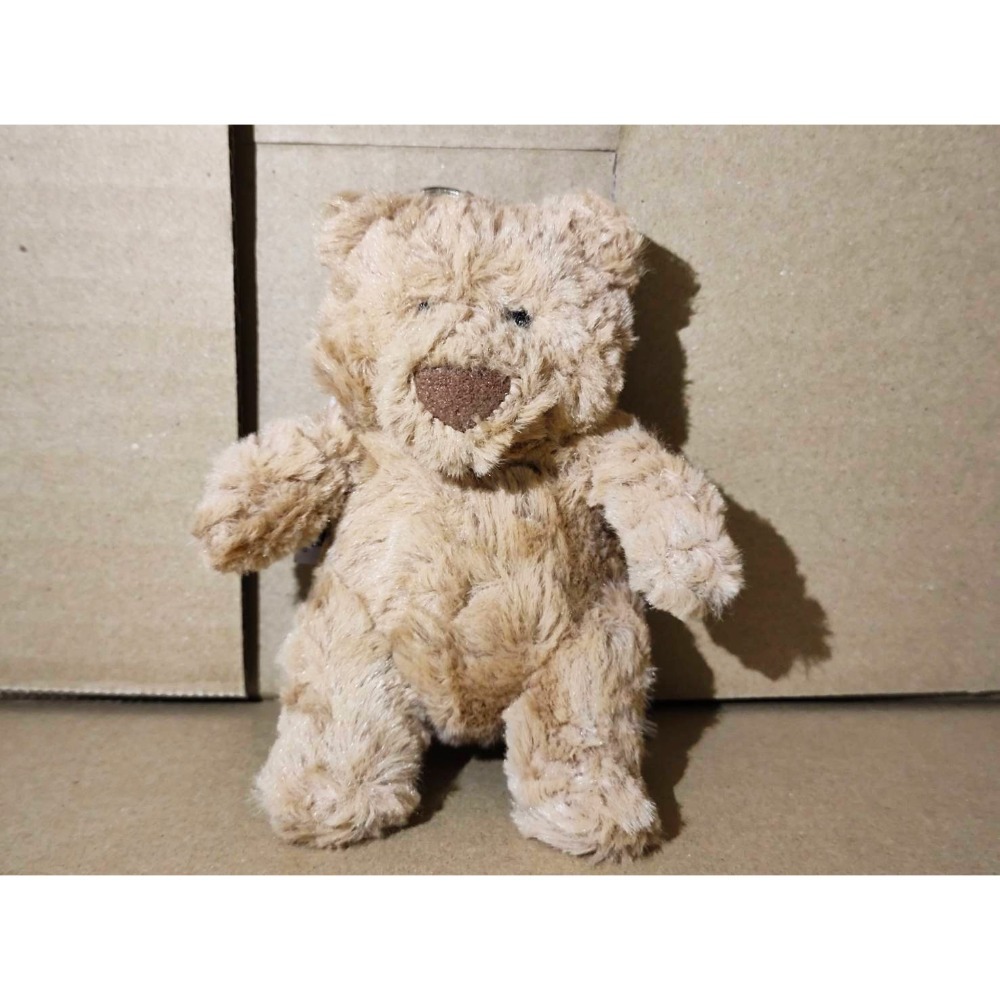 【全新正品現貨】Jellycat 吊飾 雲灰銀兔 / 拿鐵灰兔 / 足球 / 咖啡豆 / 史瑪吉小熊 / 史瑪吉兔兔-規格圖3