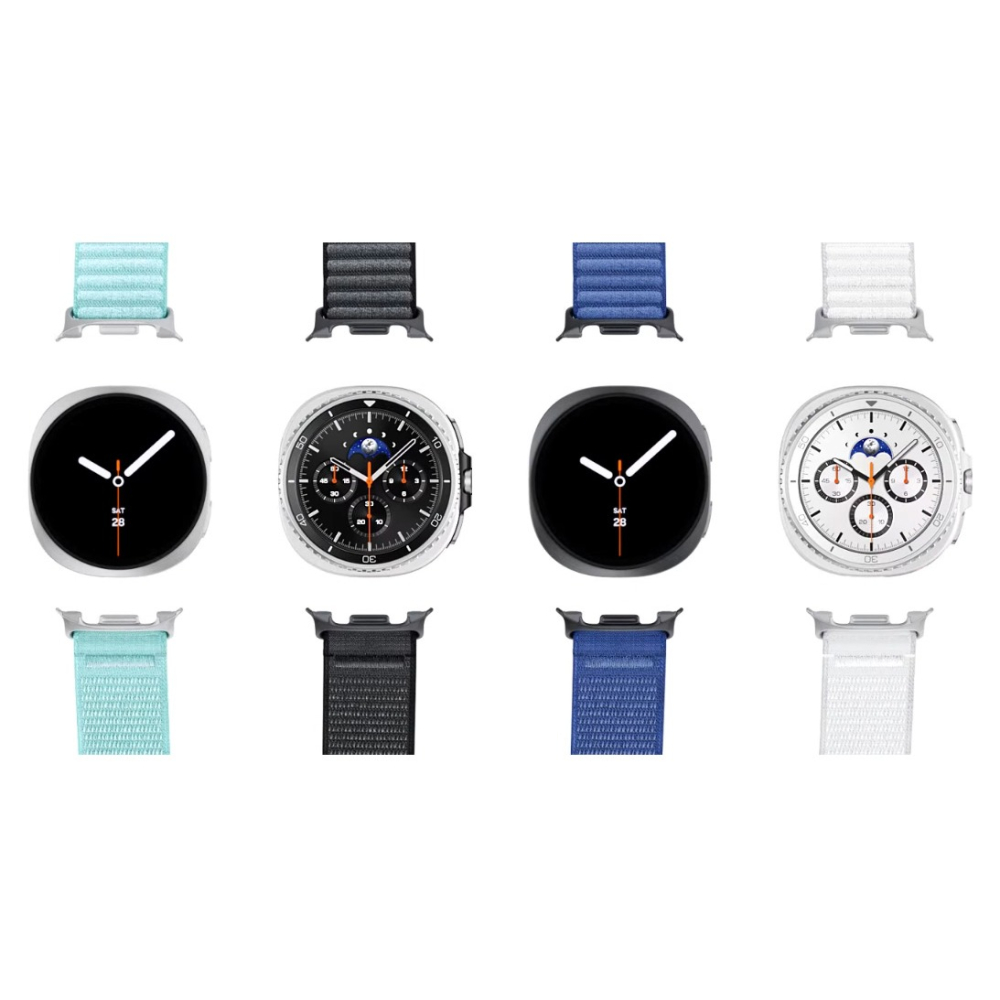 【神腦代理原廠公司貨】三星 SAMSUNG Galaxy Watch8 / Classic 空氣感織布錶帶 S/M-細節圖3