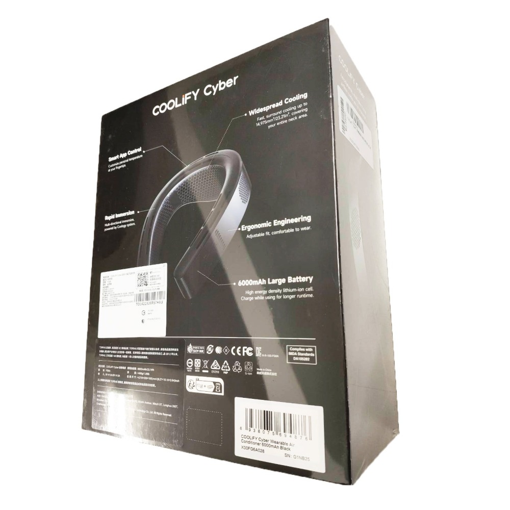 【全新原廠現貨】TORRAS 圖拉斯 COOLiFY Cyber 頸掛冷暖空調掛脖風扇 風扇 2025 戶外抗暑-細節圖2