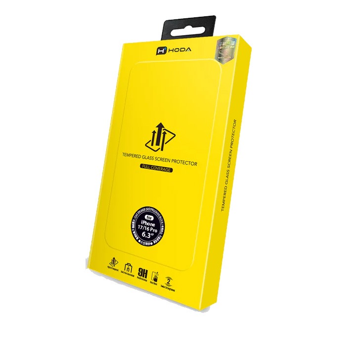 HODA 好貼 iPhone 17 / 16 Pro 滿版保護貼 亮面 霧面 防窺 藍光 霧面防窺 沒有無塵太空艙-規格圖4