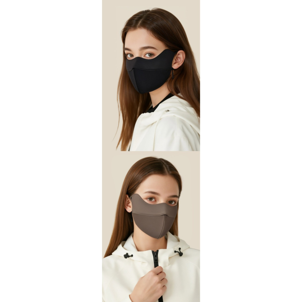 騎車保暖口罩 秋冬保暖口罩 立體保暖口罩 防風保暖口罩 親膚保暖口罩 防寒口罩 防凍臉面罩 騎車保暖口罩 面罩-細節圖7