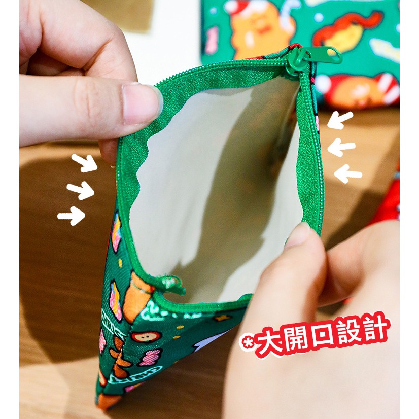 聖誕節零錢包 可愛零錢包 口紅收納包 拉鏈包 收納小包 夾鏈包 小禮物 小獎品 交換禮物 小巧零錢包 兒童錢包 小孩錢包-細節圖6