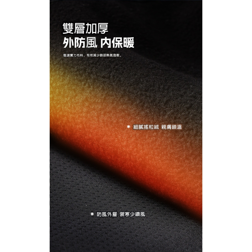 磁吸防風保暖面罩 保暖口罩 騎車保暖面罩 防風口罩 保暖耳罩 透氣保暖面罩 機車保暖口罩 單車面罩 方便喝水保暖面罩-細節圖6