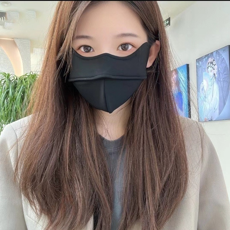 保暖防曬口罩 防脫妝口罩 保暖口罩 4D立體口罩 透氣防曬口罩 護眼角保暖口罩 防風口罩 防塵口罩 立體口罩 男女通用-細節圖2