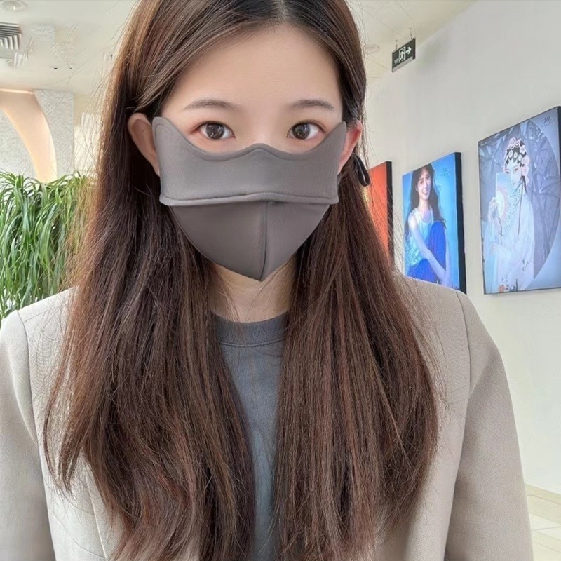 保暖防曬口罩 防脫妝口罩 保暖口罩 4D立體口罩 透氣防曬口罩 護眼角保暖口罩 防風口罩 防塵口罩 立體口罩 男女通用-細節圖4