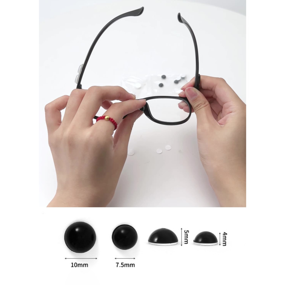 圓形氣囊鼻墊 防滑眼鏡鼻墊 眼鏡墊 防滑鼻墊 眼鏡配件 眼鏡防滑 眼鏡墊高墊 矽膠鼻墊 黏貼鼻墊-細節圖4