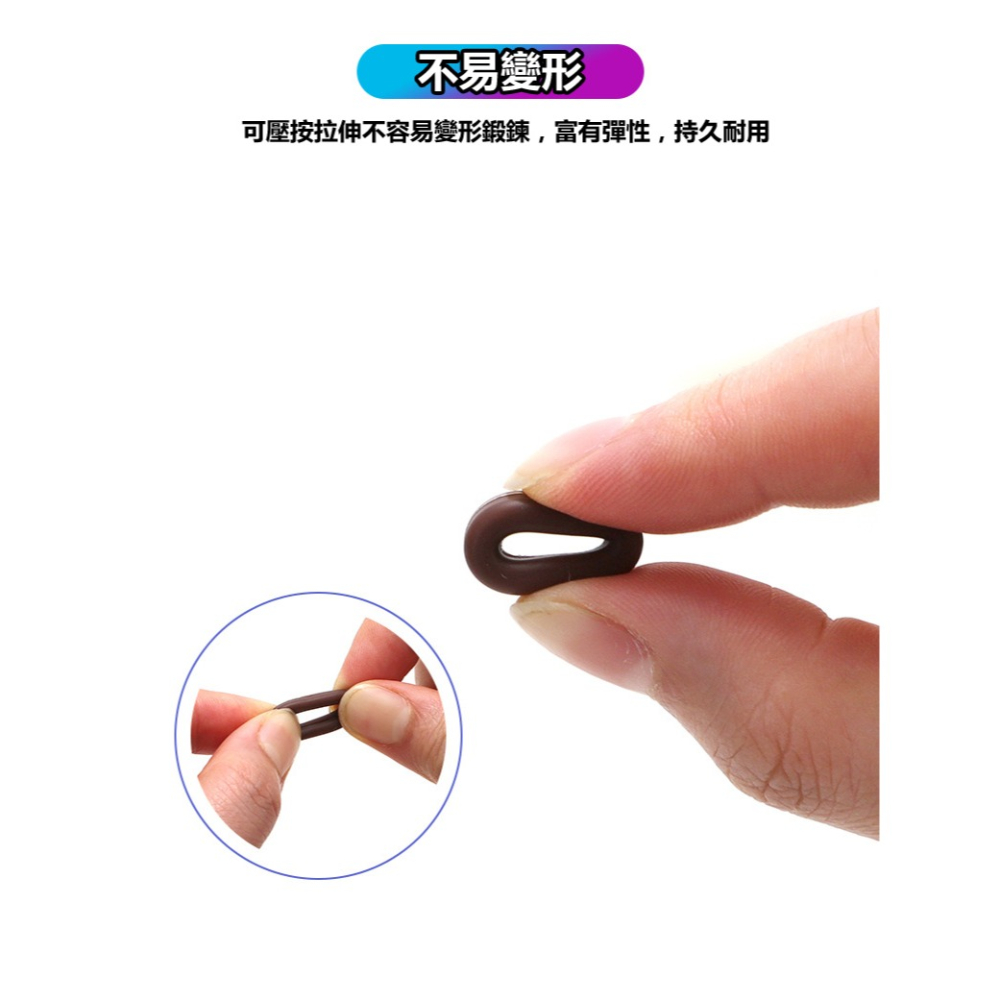 眼鏡防滑圈(一對2個) 近視眼鏡防滑套 眼鏡耳夾 防滑眼鏡套 矽膠眼鏡防滑套 眼鏡配件 眼鏡防滑套 防滑耳套 太陽眼鏡套-細節圖2