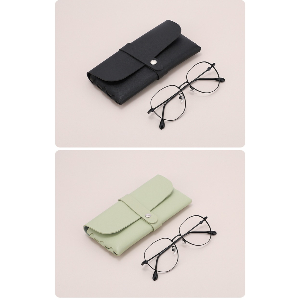 磁吸眼鏡收納盒 麂皮絨內襯眼鏡盒 太陽眼鏡收納盒 眼鏡收納盒 眼鏡包 眼鏡盒 軟包眼鏡盒 眼鏡配件 眼鏡防撞包-細節圖3