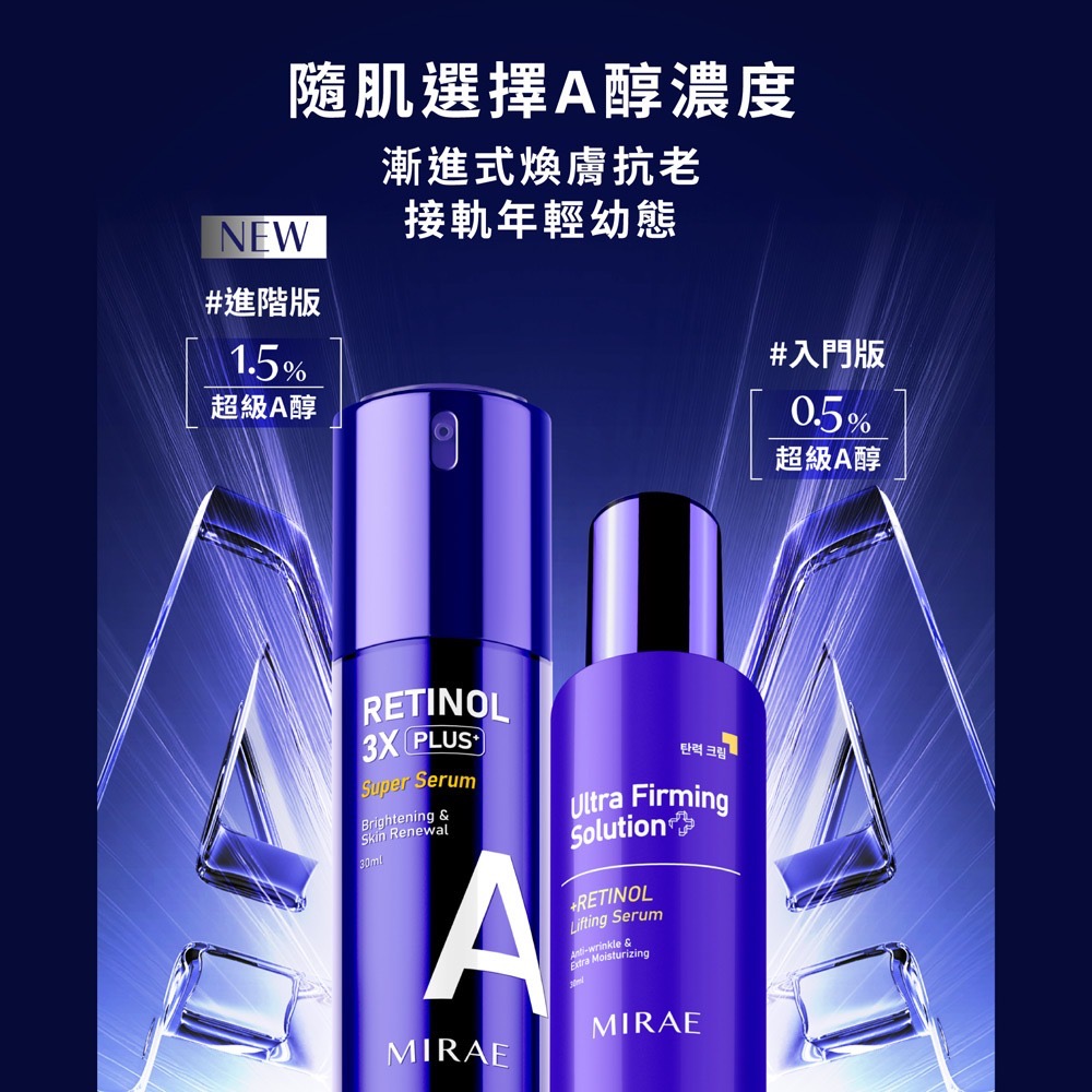 MIRAE 未來美 超級A醇緊緻透亮精華升級版 30ML-細節圖5