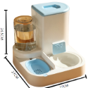 寵愛物 寵物自動餵食器 自動飲水器 碗 寵物自動飲水 飲水器 狗 貓 貓咪-規格圖6