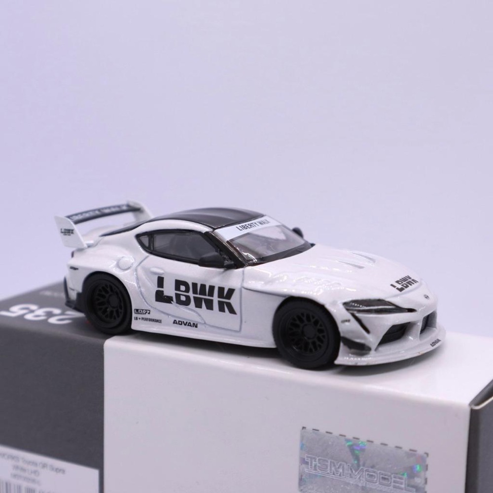1/64 MINI GT LBWK Toyota GR Supra LB WORKS 左駕 白色 寬體 235爆龜A90-細節圖8