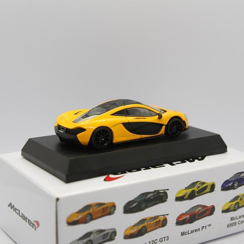 1/64 京商 McLaren P1 Kyosho 黃色 麥拉倫 G賞 模型車 1:64-細節圖4